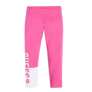 Guess Girls Pink Side Logo Leggings