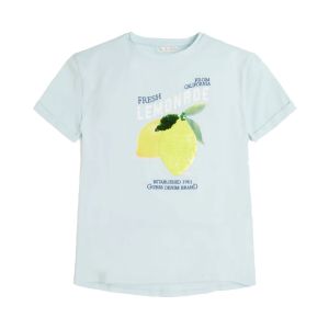Guess Older Girls Lemon Sequin T-Shirt