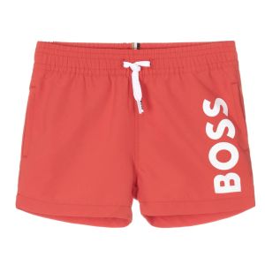 BOSS Baby Boys NS 24 Red Swim Shorts