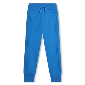 MARC JACOBS Bright Blue Embossed NS Cotton Joggers