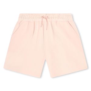 KENZO KIDS Girls SS24 Pink Logo Cotton Shorts