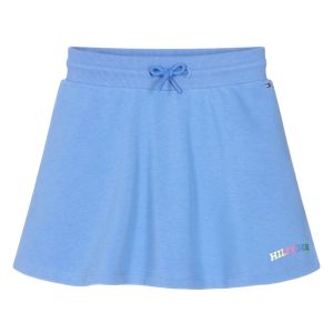 Tommy Hilfiger SS24 Girls Blue Cotton Jersey Skirt