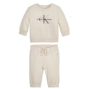 Calvin Klein Baby Muslin Sweatshirt And Jogger Set