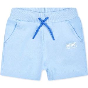 KENZO KIDS Baby Boys Pale Blue Logo Bermuda Shorts