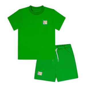 Mitch &amp; Son &#039;Verge&#039; Bright Green T-Shirt and Short Set