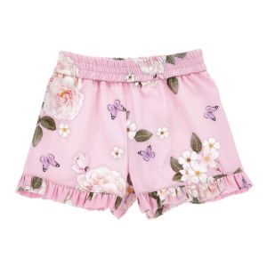 Monnalisa Girls Pink Rapunzel  Shorts