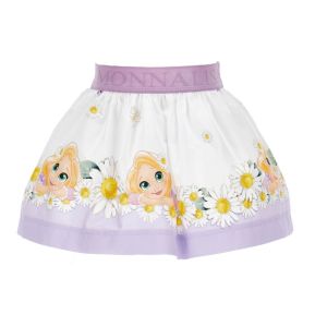 Monnalisa Baby Girls White and Lilac Rupunzel Skirt