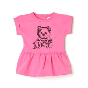 Moschino Baby Girl Pink Dress SS24