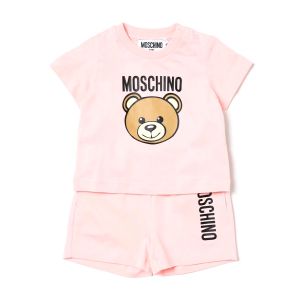 Moschino Pink Two Piece Short Set SS24