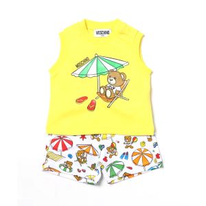 Moschino Baby Yellow Deckchair Top And Shorts