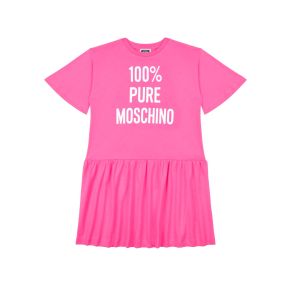Moschino Older Girl Pink 100% Pure Moschino Dress