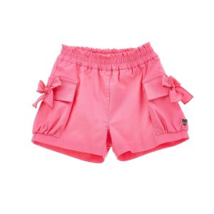 Monnalisa Baby Girls Sachet Pink Jersey Shorts