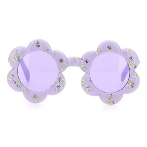 Monnalisa Girls Purple Daisy Flower Sunglasses