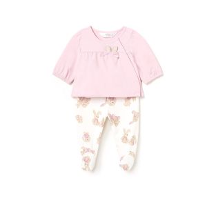 Mayoral Baby Girl Bunny Top And Pant Set