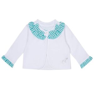 Little A &#039;Kaly&#039; White Cardigan