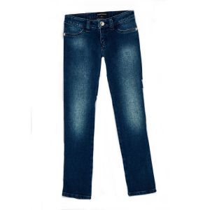 Emporio Armani Girls Dark Blue Wash Jeans
