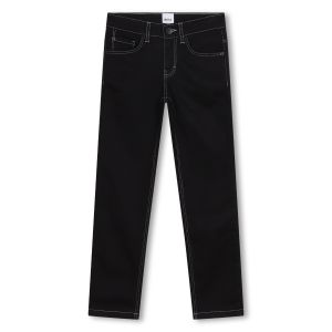 BOSS Boys Black Slim Fit WS2023 Denim Jeans