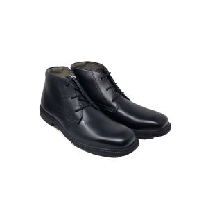 Geox Boys Black Federicco Lace Up Boots