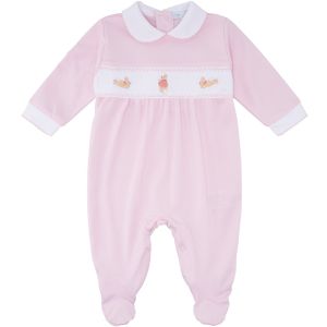 Mini-La-Mode Baby Pink Flopsy Bunny Babygro