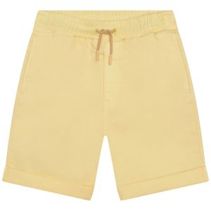 KENZO Boys Yellow Cotton Bermuda Shorts