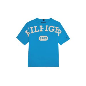 Tommy Hilfiger Boys Blue Varsity Logo T-Shirt