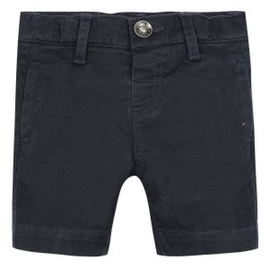 3Pommes Boys Navy Cotton Shorts