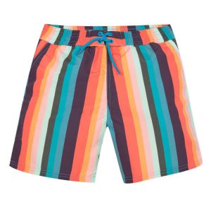 Paul Smith Junior Colourful Striped 'Avento' Swim Shorts