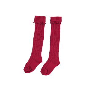 Mayoral Girls Red Knee High Socks