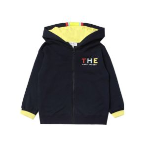 The Marc Jacobs Blue And Yellow Zip Up Jacket