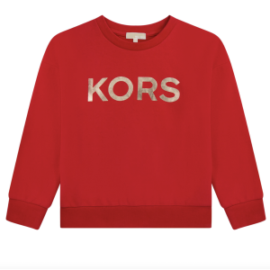 Michael Kors Girls Bright Red Sweatshirt