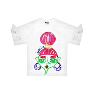Moschino White Doodle T-shirt