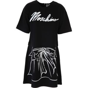Moschino Kid-Teen Black Bow Dress