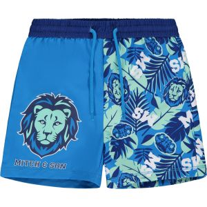 Mitch & Son King Of The Jungle 'Kennedy' Lion Print Swim Shorts