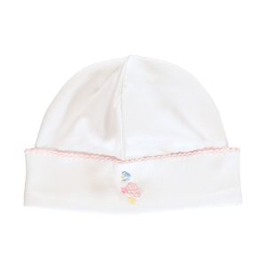 Mini-La-Mode Jemima Puddle Duck White Baby Hat