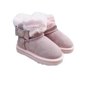 Lelli Kelly Pink Suede Love Heart &#039;Olivia&#039; Boots
