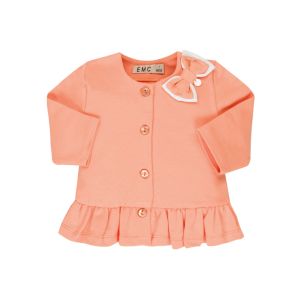 Everything Must Change Baby Girls Orange Button Up Jacket