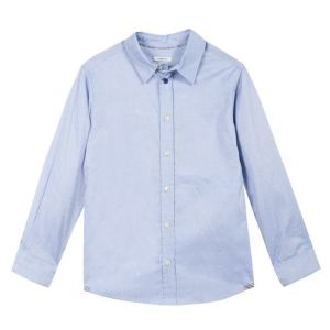aul Smith Junior Boy's Blue Striped 'Negend' Shirt