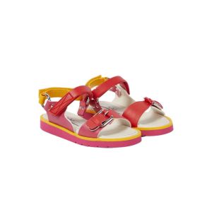 Stella McCartney Girls Red, Pink And Yellow Sandals