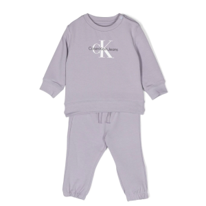 Calvin Klein Baby Lilac Sweatshirt And Jogger Set