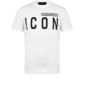 DSQUARED2 ICON White Short Sleeve T-Shirt