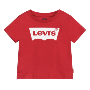 Levi&#039;s Baby Boy Bright Red T-shirt With White Logo