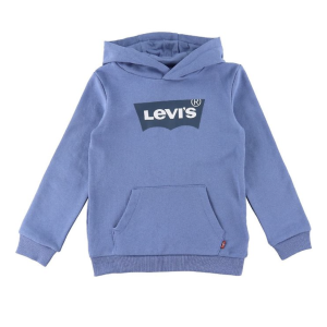 Levi&#039;s Boys Blue Hoody With Dark Blue Batwing Logo