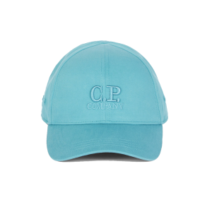 C.P. Company Boys Turquoise &#039;Gabardine Goggle&#039; Cap