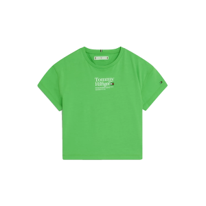 Tommy Hilfiger Girls Lime Green &#039;Timeless&#039; T-shirt