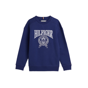 Tommy Hilfiger Unisex Pilot Blue &#039;Varisty&#039; Sweatshirt