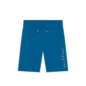 Tommy Hilfiger Boys Regatta Blue Sweatshorts With Embroidered Logo
