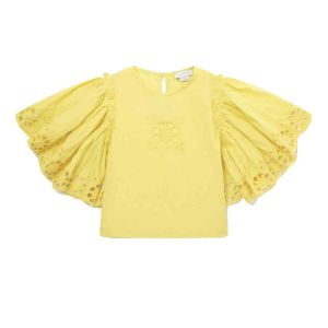 Stella McCartney Girls Sunflower Yellow Top