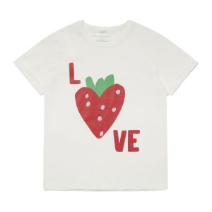 Stella McCartney Girls Strawberry Print T-Shirt