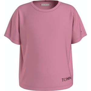 Tommy Hilfiger Girls Pink Metallic Foil T-shirt