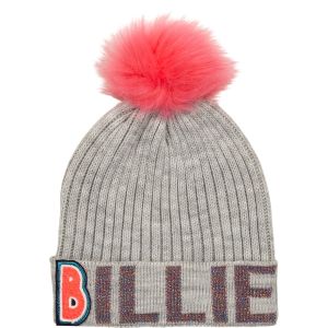 Billieblush Grey Bobble Hat